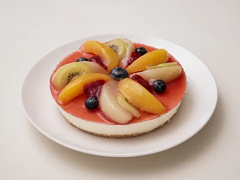フルーツミックスレアチーズケーキ（デリバリーメニュー）