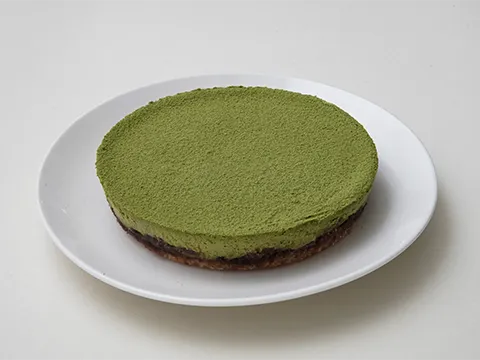 宇治抹茶チーズケーキ（デリバリーメニュー）
